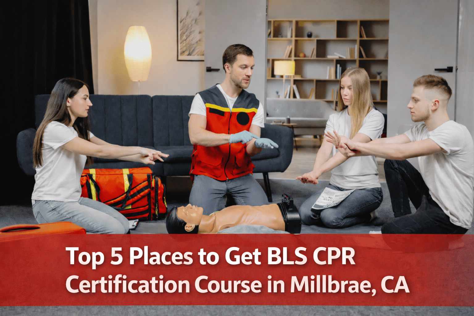 Top 5 Places to Find BLS CPR Certification Course in Millbrae